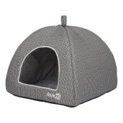 Будинок AnimAll для собак та котів Wandy, M, сірий, 50×50×40 см