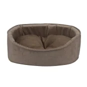 Лежак AnimAll Sofi для собак та котів, бежевий, XS, 48×36×14.5 см