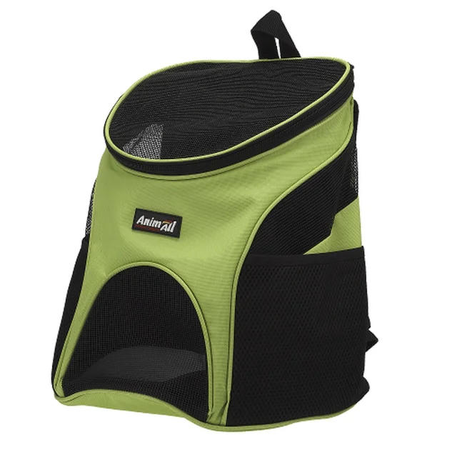 Рюкзак AnimAll для собак и кошек, зелёный, 31×25×35 см