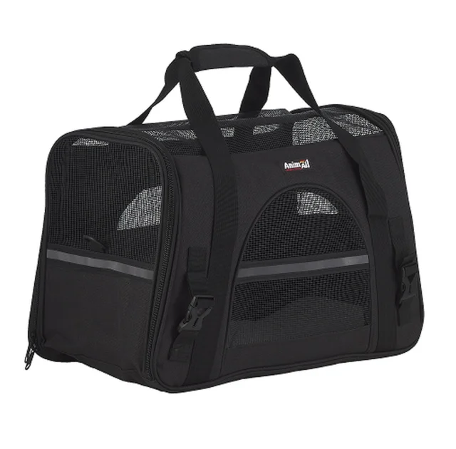 Сумка AnimAll для собак та котів, для перенесення, м'яка, чорний, 48×25×33 см