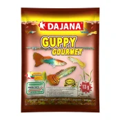Корм Dajana Guppy Gourmet для гупі з часником у пластівцях, 80 мл / 13 г