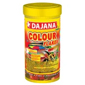 Корм Dajana Colour Flakes, спец. корм у пластівцях, сприяє природному забарвленню, 100 мл / 20 г