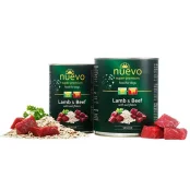 Консервований корм Nuevo Senior з ягням, яловичиною та вівсянкою, для дорослих собак, 400 г