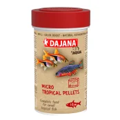 Корм Dajana Mikro Tropical Pellets, спец. корм у гранулах для мальків та дрібних риб, 100 мл / 55 г