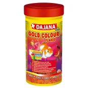 Корм Dajana Gold Colour для золотих риб, карасів та декоративних риб у пластівцях, 250 мл / 50 г