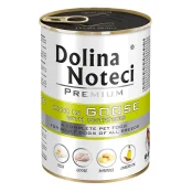 Консервований корм Dolina Noteci Premium для собак, гусь та картопля, 400 г