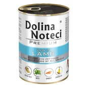 Консервований корм Dolina Noteci Premium для собак, ягня, 400 г