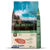 Сухой корм Bravery Chicken Mini Puppy для щенков мелких пород, с курицей, 600 г