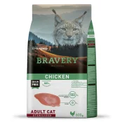 Сухой корм Bravery Chicken Adult Cat Sterilized для взрослых стерилизованных кошек, с курицей, 600 г