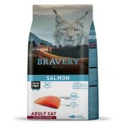 Сухой корм Bravery Salmon Adult Cat Sterilized для взрослых стерилизованных кошек, с лососем, 600 г