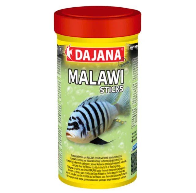 Корм Dajana Malawi Sticks для цихлід Малаві в пелетах, 1000 мл / 300 г