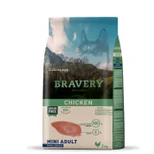 Сухой корм Bravery Chicken Mini Adult для взрослых собак мелких пород, с курицей, 2 кг
