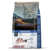 Сухой корм Bravery Herring Adult Cat для взрослых кошек, с сельдью, 2 кг