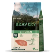 Сухой корм Bravery Chicken Adult Large/Medium для взрослых собак средних и крупных пород, с курицей, 4 кг