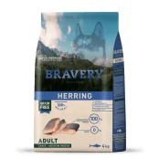 Сухой корм Bravery Herring Large/Medium Adult для взрослых собак средних и крупных пород, с сельдью, 4 кг