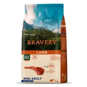 Сухой корм Bravery Lamb Mini Adult для взрослых собак мелких пород, с ягненком, 7 кг