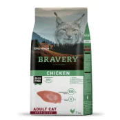 Сухой корм Bravery Chicken Adult Cat Sterilized для взрослых стерилизованных кошек, с курицей, 7 кг