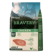 Сухой корм Bravery Chicken Adult Large/Medium для взрослых собак средних и крупных пород, с курицей, 12 кг