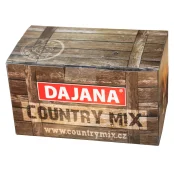 Переноска-бокс Dajana Country Mix для хом'яків, пластик, з вентиляцією, 14×8×8 см