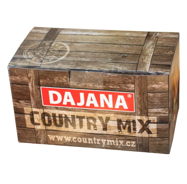 Переноска-бокс Dajana Country Mix для хом'яків, пластик, з вентиляцією, 14×8×8 см