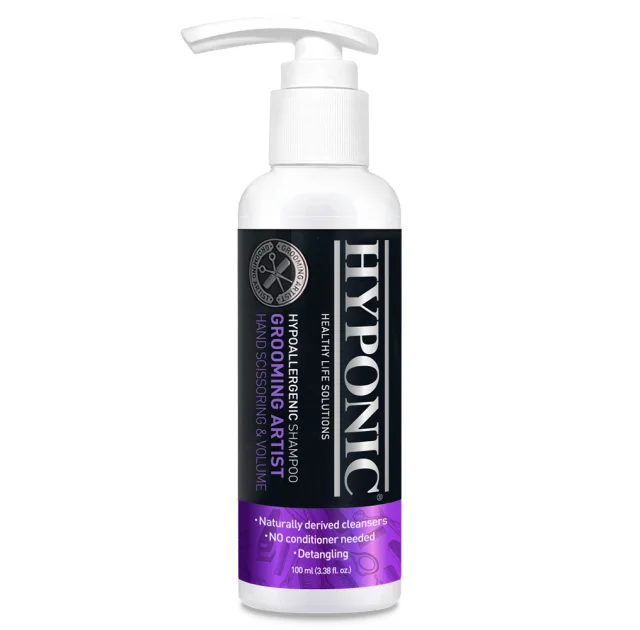 Шампунь Hyponic Grooming Artist, майстер по догляду за шерстю, для ручної стрижки та об’єму, 100 мл