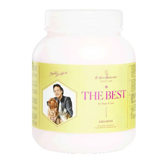 Кондиціонер Iv San Bernard Aquarius Antioxidant для всіх типів шерсті, з екстрактом червоної лози, 2.45 л