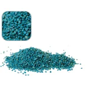Ґрунт акваріумний Amtra Ceramic turquoise quarz кварцовий, для акваріумів, бірюзовий, фракція 2–3 мм, 5 кг