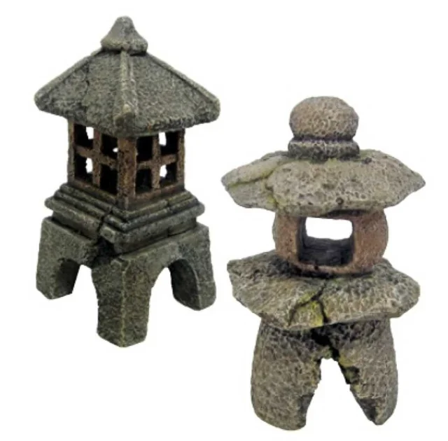 Декорация керамическая Amtra Бали M, для аквариумов, ассортимент 2 вида, керамика, 72 × 141 мм, 85 × 140 мм