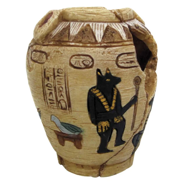 Декорация керамическая Amtra Ваза старинная Египет малая, для аквариумов, керамика, 8.2 × 8.2 × 10 см