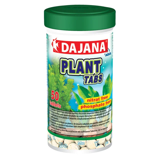 Добриво для рослин Dajana Plant tabs, для акваріумних рослин, 50 табл., 35 г