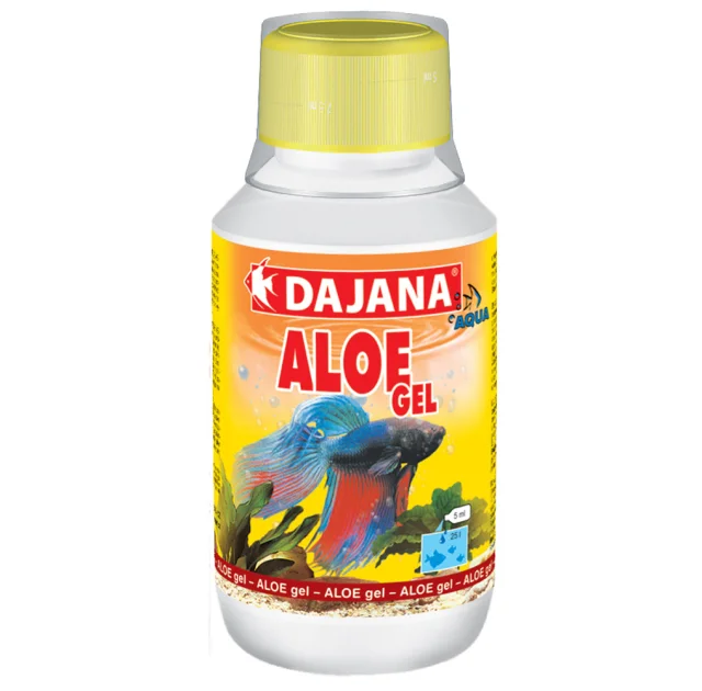 Засіб для акваріума Dajana Aloe gel, для загоєння ран у риб, 100 мл