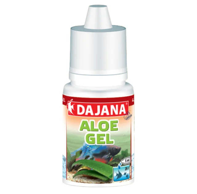 Засіб для акваріума Dajana Aloe gel, для загоєння ран у риб, 20 мл