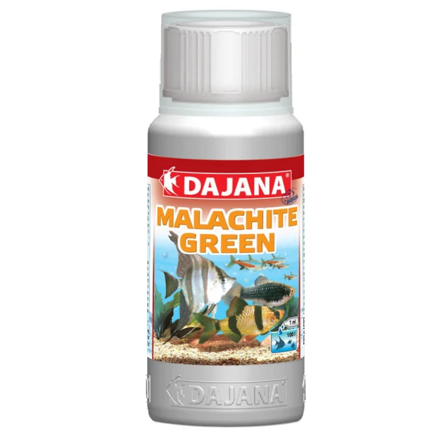 Засіб для акваріума Dajana Malachite green, від шкірних паразитів, 100 мл