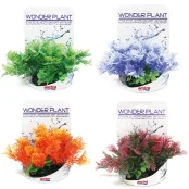 Растения аквариумные Amtra Wonder ser. F искусственные, для аквариумов, ассортимент 4 вида, 13 см