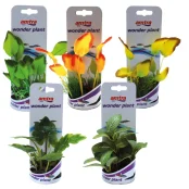 Растения аквариумные Amtra Wonder series A искусственные, для аквариумов, ассортимент 5 видов, 12–13 см