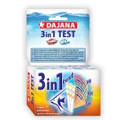 Тест для води Dajana Test 3 in 1, для pH, KH, GH