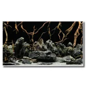 Фон аквариумный двусторонний Amtra Mystic, для аквариумов, рулон, 45 см × 15 м