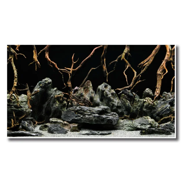 Фон аквариумный двусторонний Amtra Mystic, для аквариумов, рулон, 45 см × 15 м