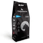Бентонітовий наповнювач Catmania для котів, з карбоновим ефектом, 5 л