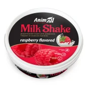 Додатковий корм AnimAll MilkShake для котів та собак, зі смаком малини, 30 г