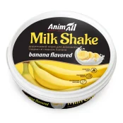 Додатковий корм AnimAll MilkShake для котів та собак, зі смаком банана, 30 г