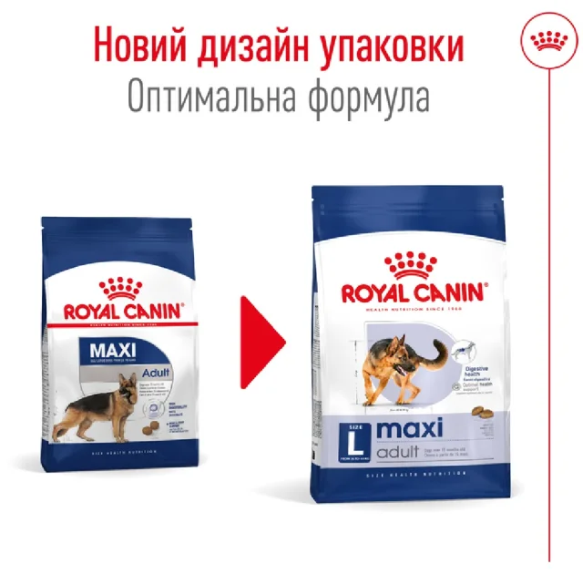 Сухий корм Royal Canin Maxi Adult для собак великих порід, 4 кг