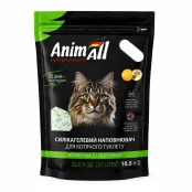 Силикагелевый наполнитель AnimAll Кристаллы изумруда, для кошек, 10.5 л (4.4 кг)