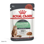 Вологий корм Royal Canin Digest Sensitive при чутливому травленні у кішок, шматочки в соусі, 85 г
