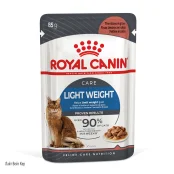 Вологий корм Royal Canin Light Weight Care для котів схильних до зайвої ваги, шматочки в соусі, 85 г