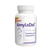 Пищевая добавка Dolfos AmylaDol для котов и собак, 90 табл.