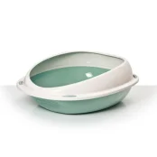 Пластиковый туалет Georplast Shuttle для кошек, 45×36×15.5 см, серый