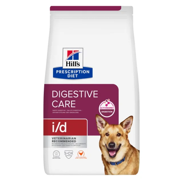 Сухий корм Hill's Prescription Diet Canine i/d Digestive Care для собак, з куркою, 4 кг