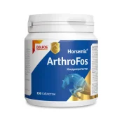 Таблетки Dolfos HorseMix ArthroFos з хондроїтином і глюкозаміном для коней, 150 табл.
