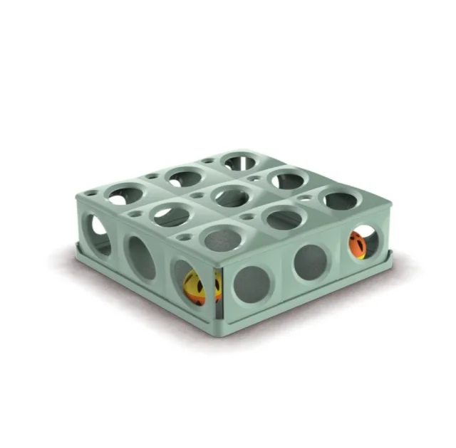 Іграшка Georplast Tricky з кулькою для котів, 25×25×9 см